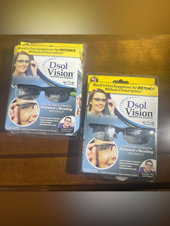Other - Adjustable Lens Eyeglasses - Black